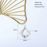 Load image into Gallery viewer, Minimalist Dangle Earrings Jewelry 231076 BTJE
