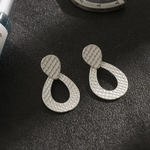Load image into Gallery viewer, Textured Earrings Jewelry 231108 BTJE
