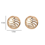 Load image into Gallery viewer, Geometric Stud Earrings Jewelry 231140 BTJE
