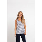 Load image into Gallery viewer, Stripe Go To Tank Relax Top 21120RB
