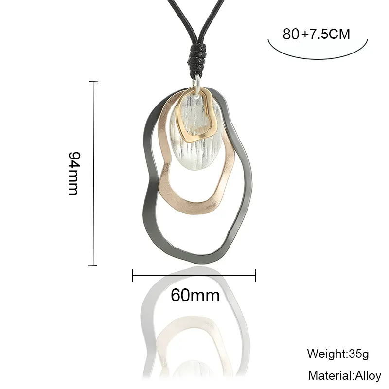 Flower Pendant Necklace Jewelry 231087 BTJE