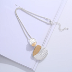 Load image into Gallery viewer, Irregular Circle Necklace Jewelry 231102N BTJE

