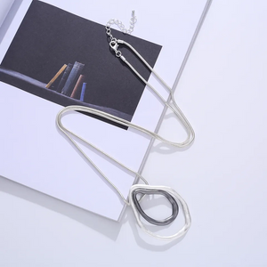 Irregular Circle Necklace Jewelry 231144 BTJE