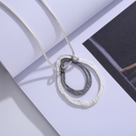 Load image into Gallery viewer, Irregular Circle Necklace Jewelry 231144 BTJE
