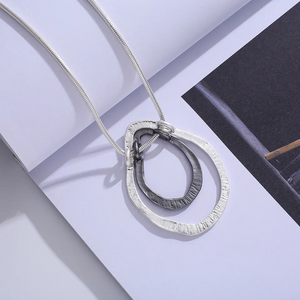 Irregular Circle Necklace Jewelry 231144 BTJE
