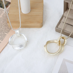 Load image into Gallery viewer, Loop Ring Necklace Jewelry 23169 BTJE
