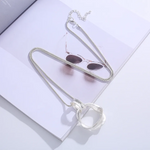 Load image into Gallery viewer, Loop Ring Necklace Jewelry 23169 BTJE
