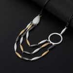 Load image into Gallery viewer, Geometric Necklace Jewelry 231597 BTJE
