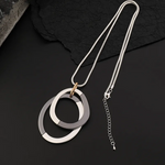 Load image into Gallery viewer, Oval Necklace Jewelry 231718 BTJE
