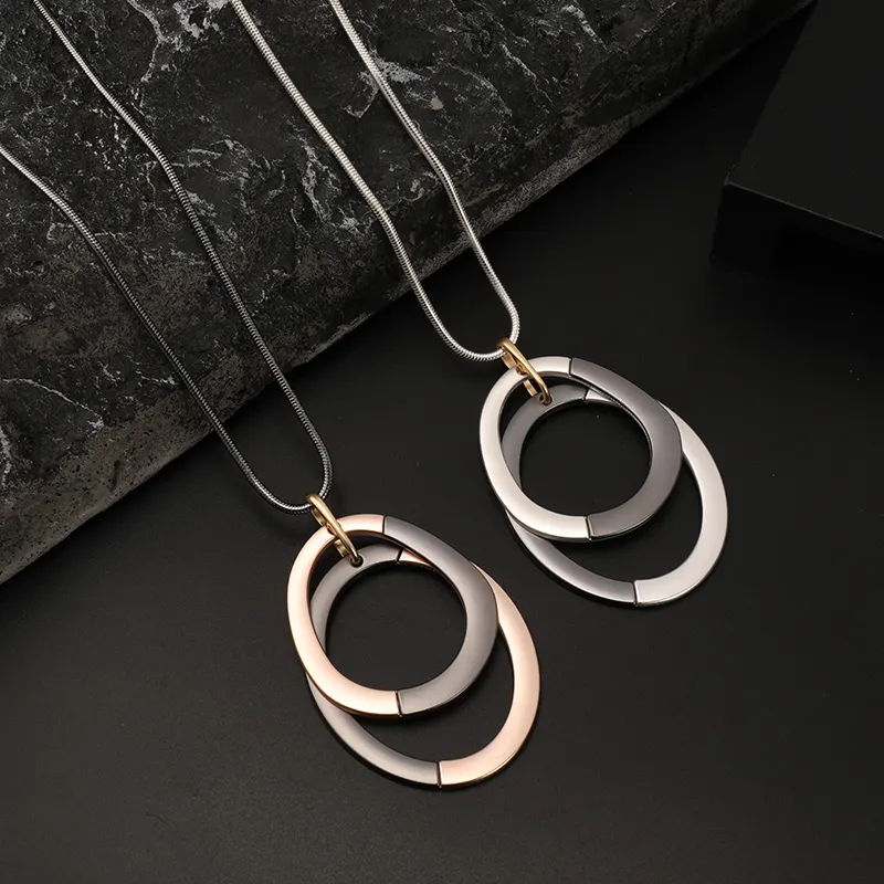 Oval Necklace Jewelry 231718 BTJE
