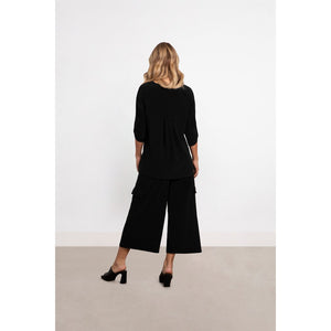 Safari Top, Elbow Sleeve Top 22258-4