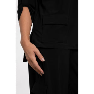 Safari Top, Elbow Sleeve Top 22258-4