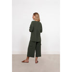 Load image into Gallery viewer, Safari Top, Elbow Sleeve Top 22258-4
