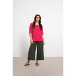 Load image into Gallery viewer, Safari Top, Elbow Sleeve Top 22258-4
